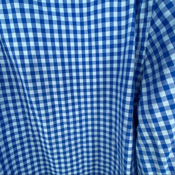 Vineyard Vines Murray Large Blue Gingham Long Sleeve - Picture 5 of 5